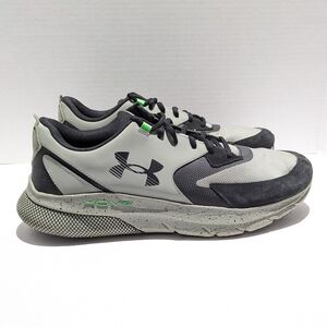 Under Armour Mens SZ 14 HOVR Turbulence 3026137-300 Gray Running Shoes Sneakers